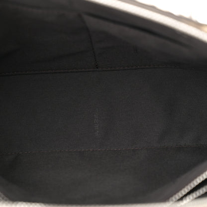 Fendi Vitello King Logo Embossed Medium By The Way Boston Bag White Ice 5 of 11