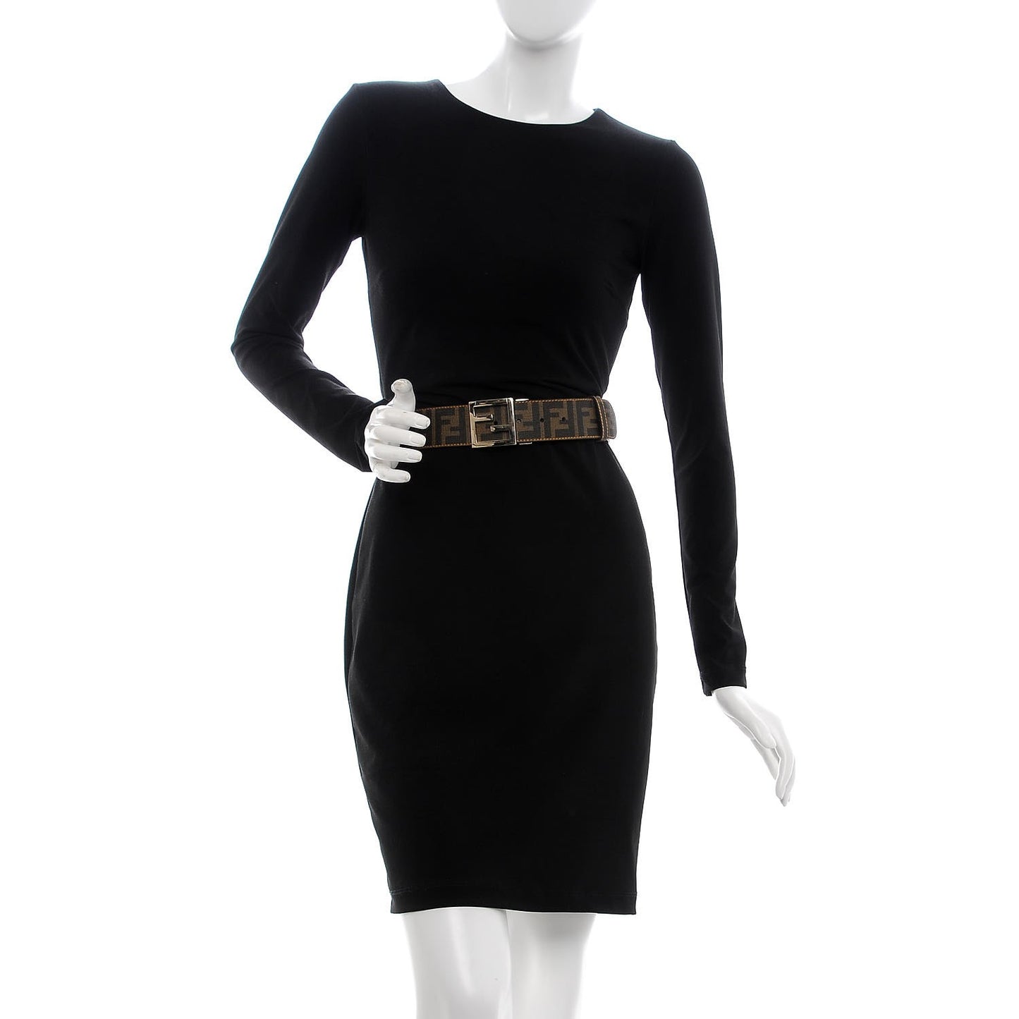Zucca FF Buckle Belt Tobacco