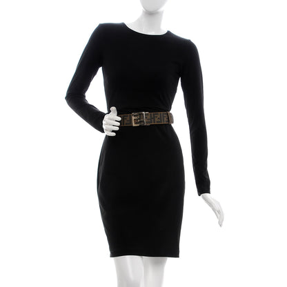 Fendi Zucca FF Buckle Belt Tobacco 2 of 4