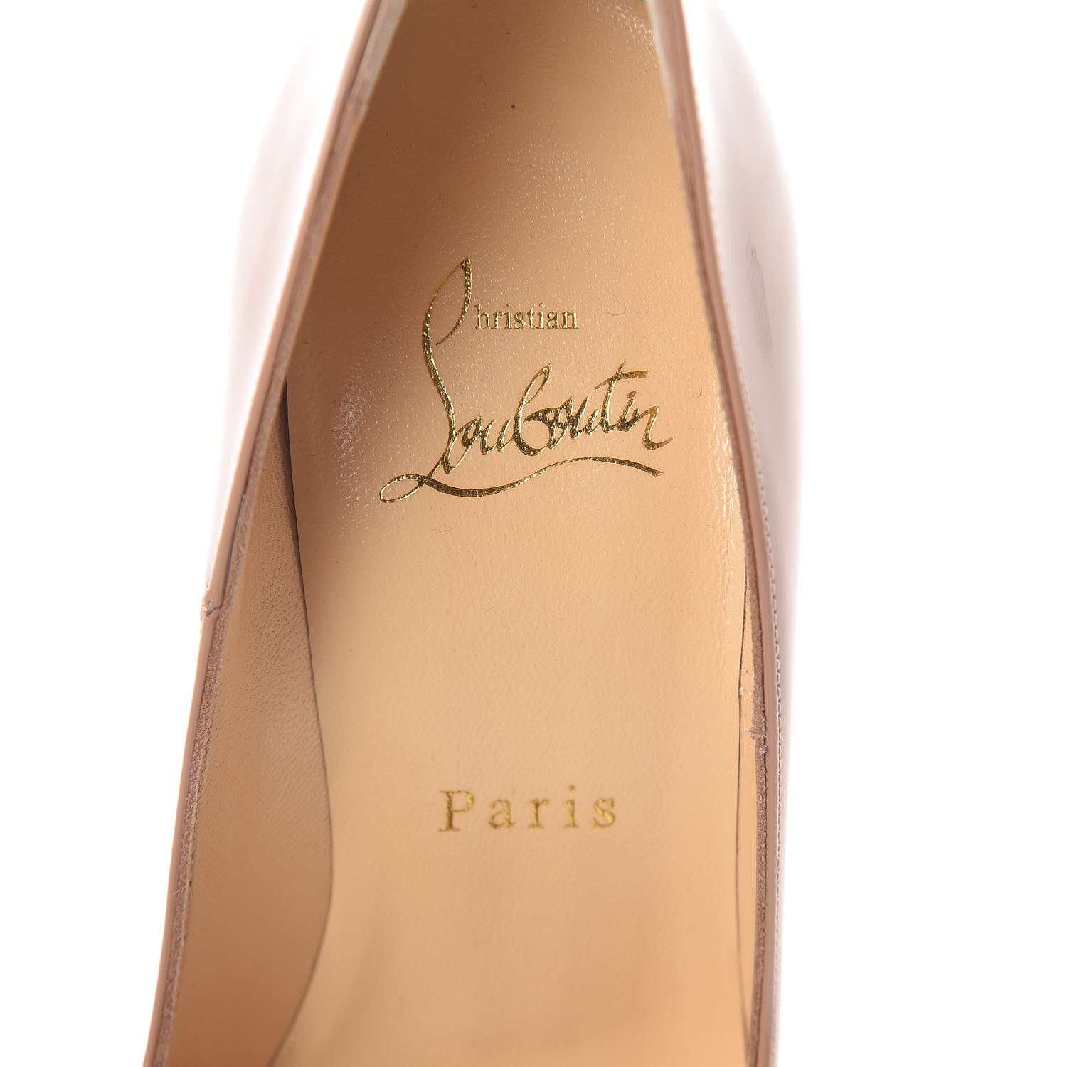 Christian Louboutin Patent So Kate 120 Pumps 36 Nude 5 of 8