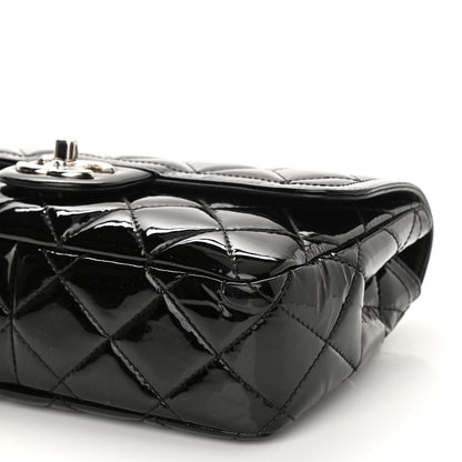 Chanel Patent Quilted Small Coco Shine Flap Black 10 of 11