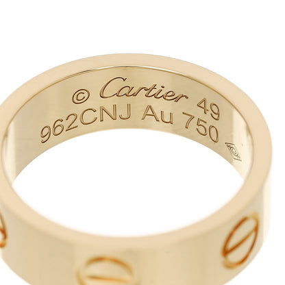 Cartier 18K Yellow Gold 5.5mm LOVE Ring 49 4.75 4 of 5