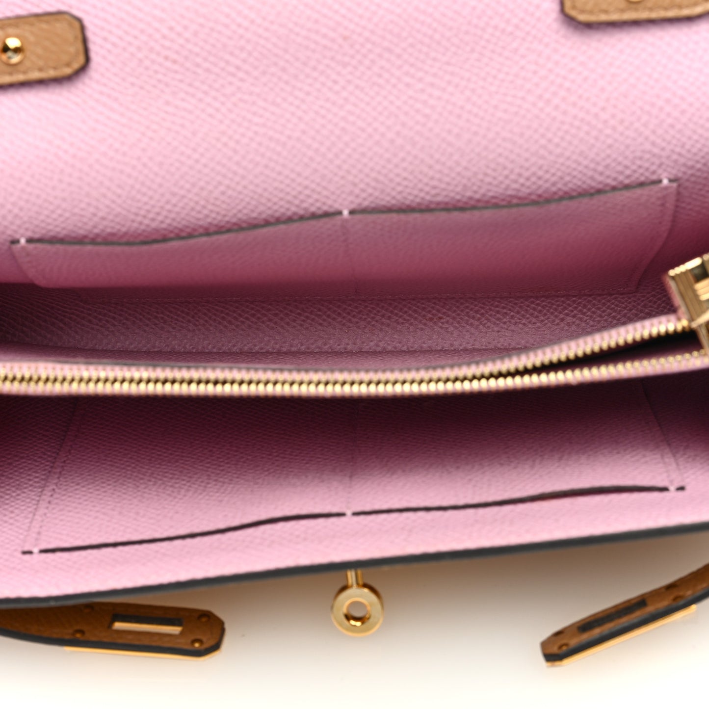 Epsom Verso Kelly Wallet To Go Chai Mauve Sylvestre