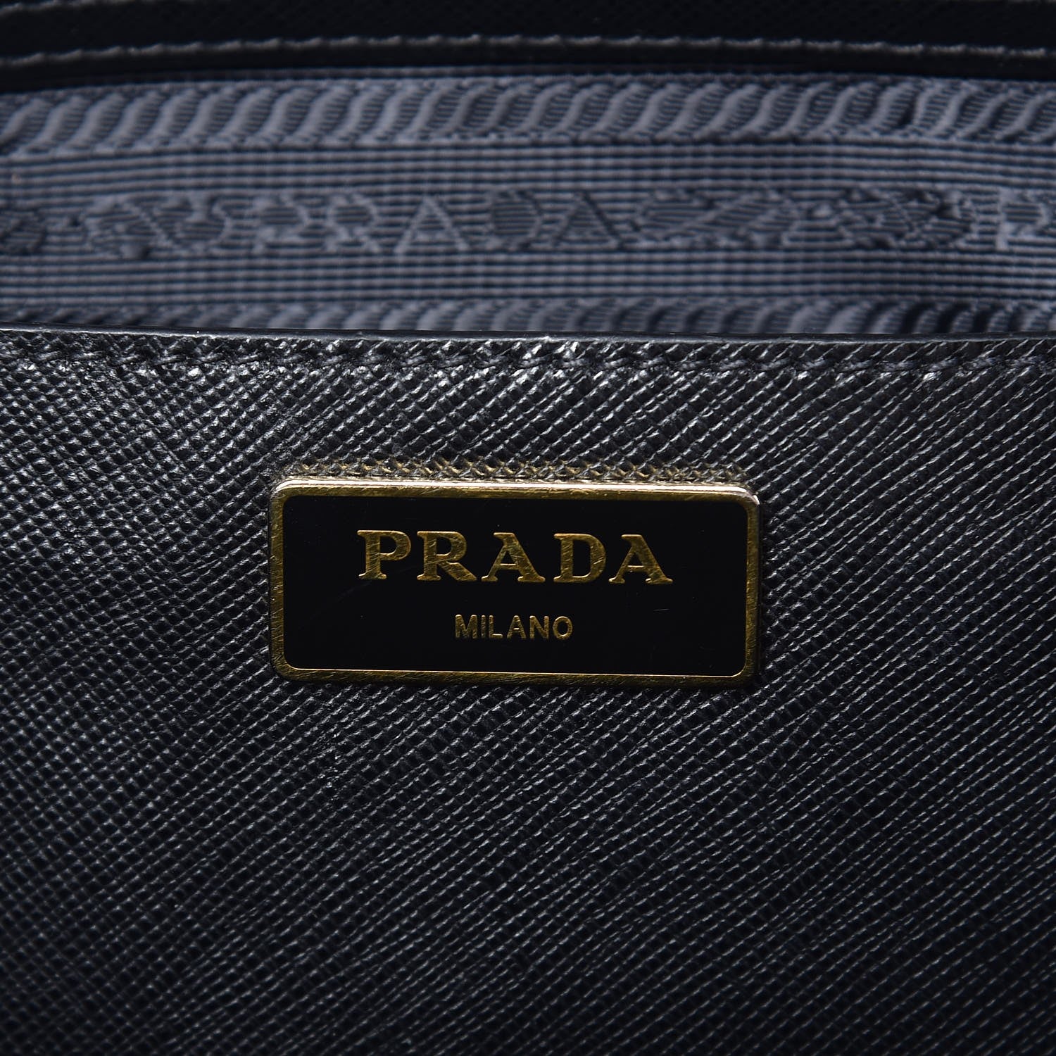 Prada Saffiano Large Galleria Double Zip Tote Black 7 of 15