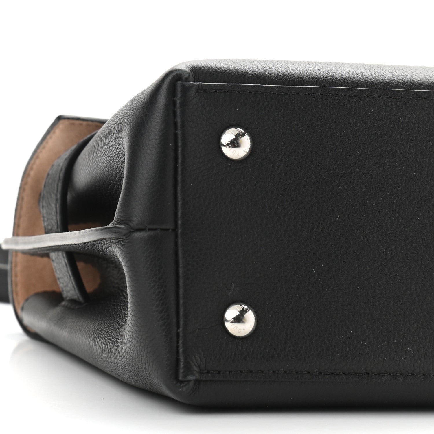 Louis Vuitton Calfskin Lockme Ever BB Black 8 of 9