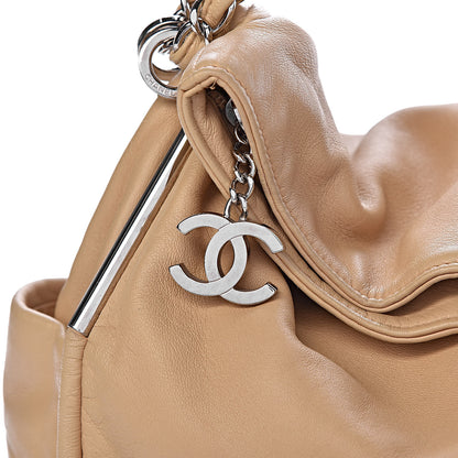 Chanel Lambskin Large Ultimate Soft Tote Beige 17 of 17