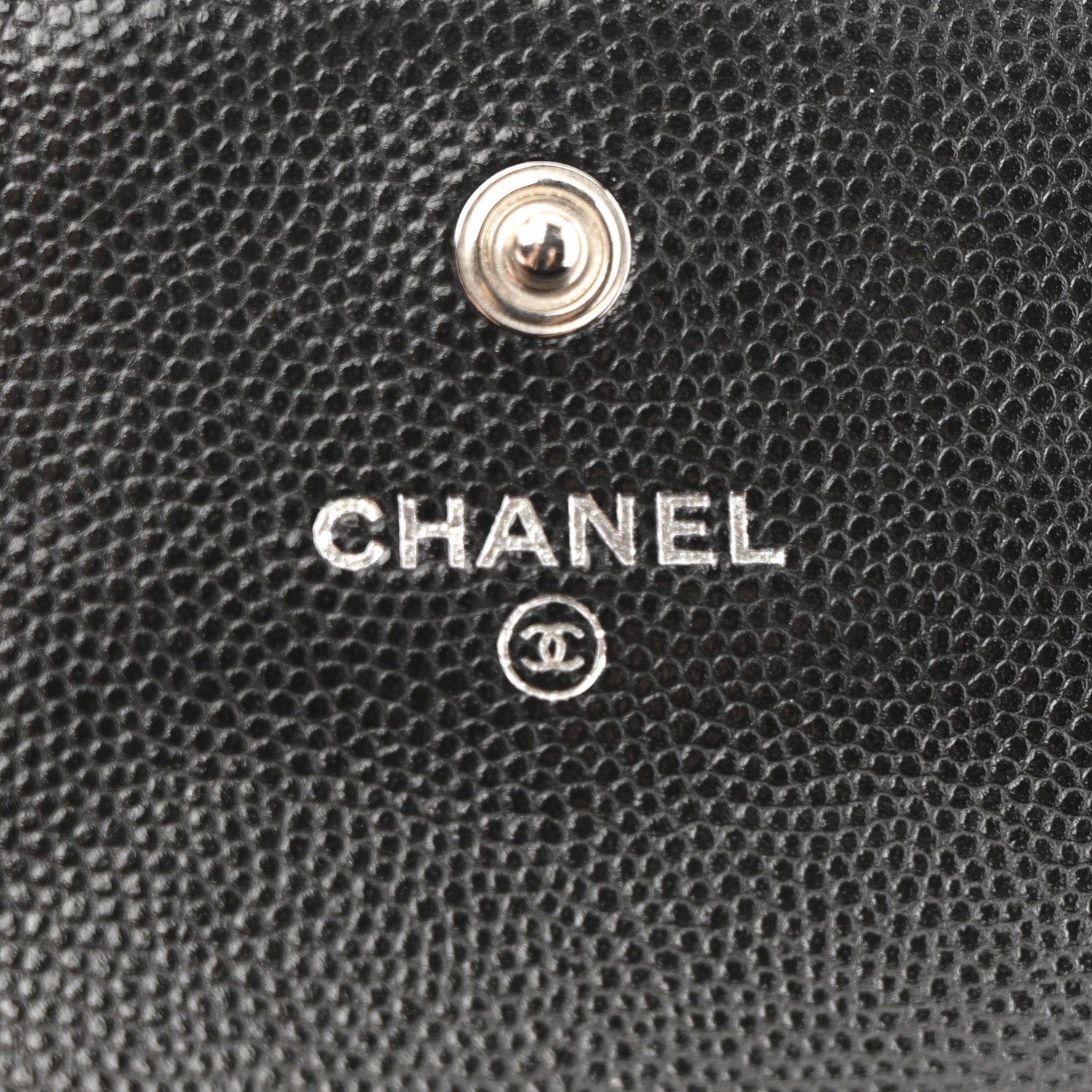 Chanel Caviar Quilted Boy Flap Card Holder Black 6 of 8