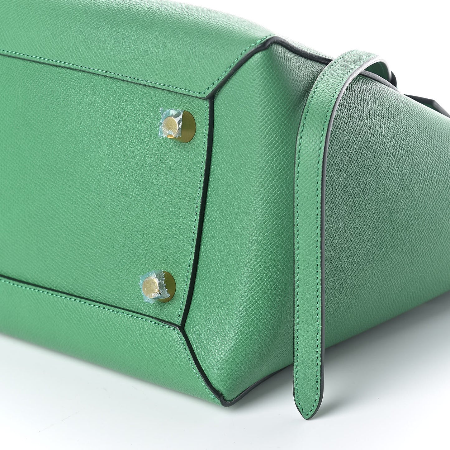 Grained Calfskin Mini Belt Bag Mint