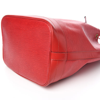 Louis Vuitton Epi Noe Castillan Red 7 of 10
