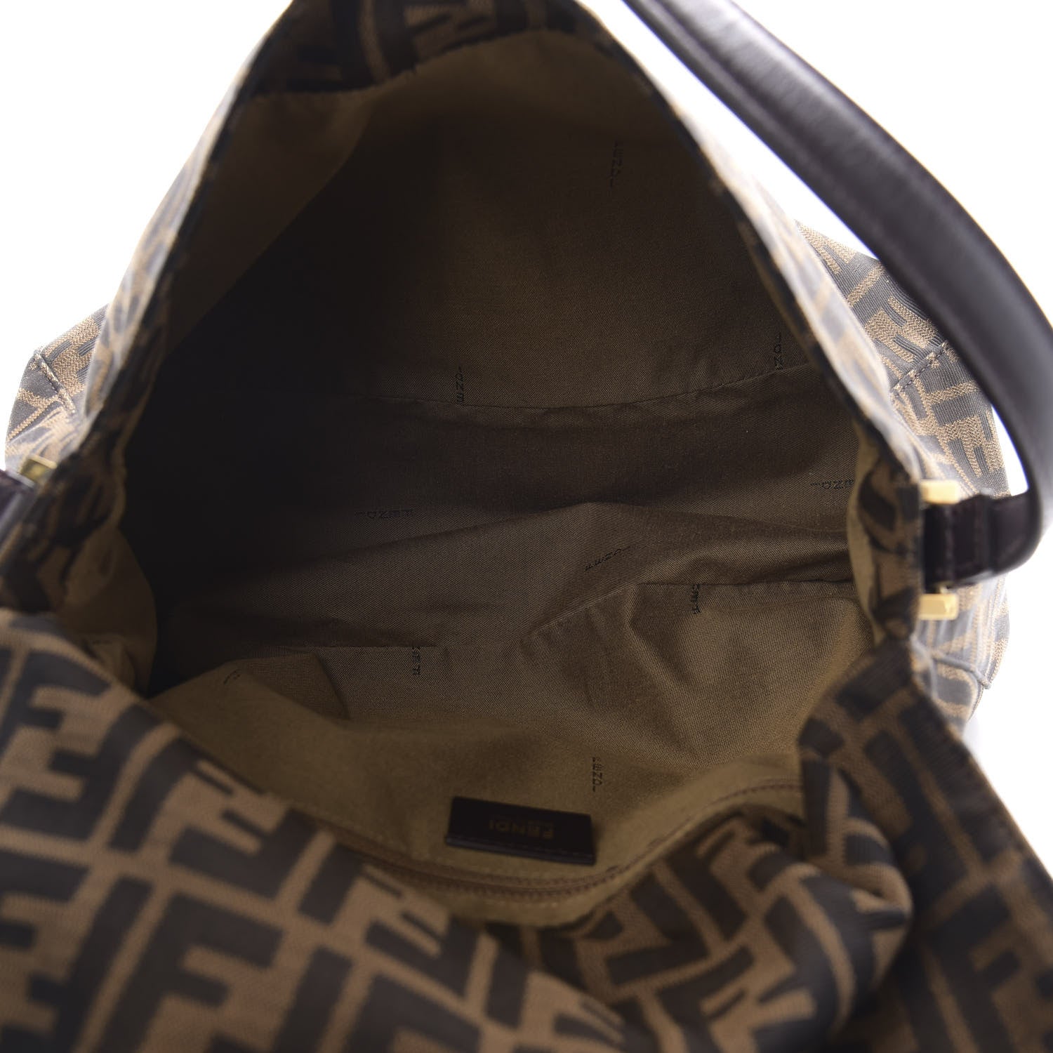 Fendi Zucca Big Forever Mama Baguette Tobacco 5 of 11