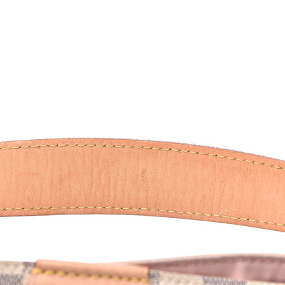 Louis Vuitton Damier Azur Graceful MM Rose Ballerine 11 of 15