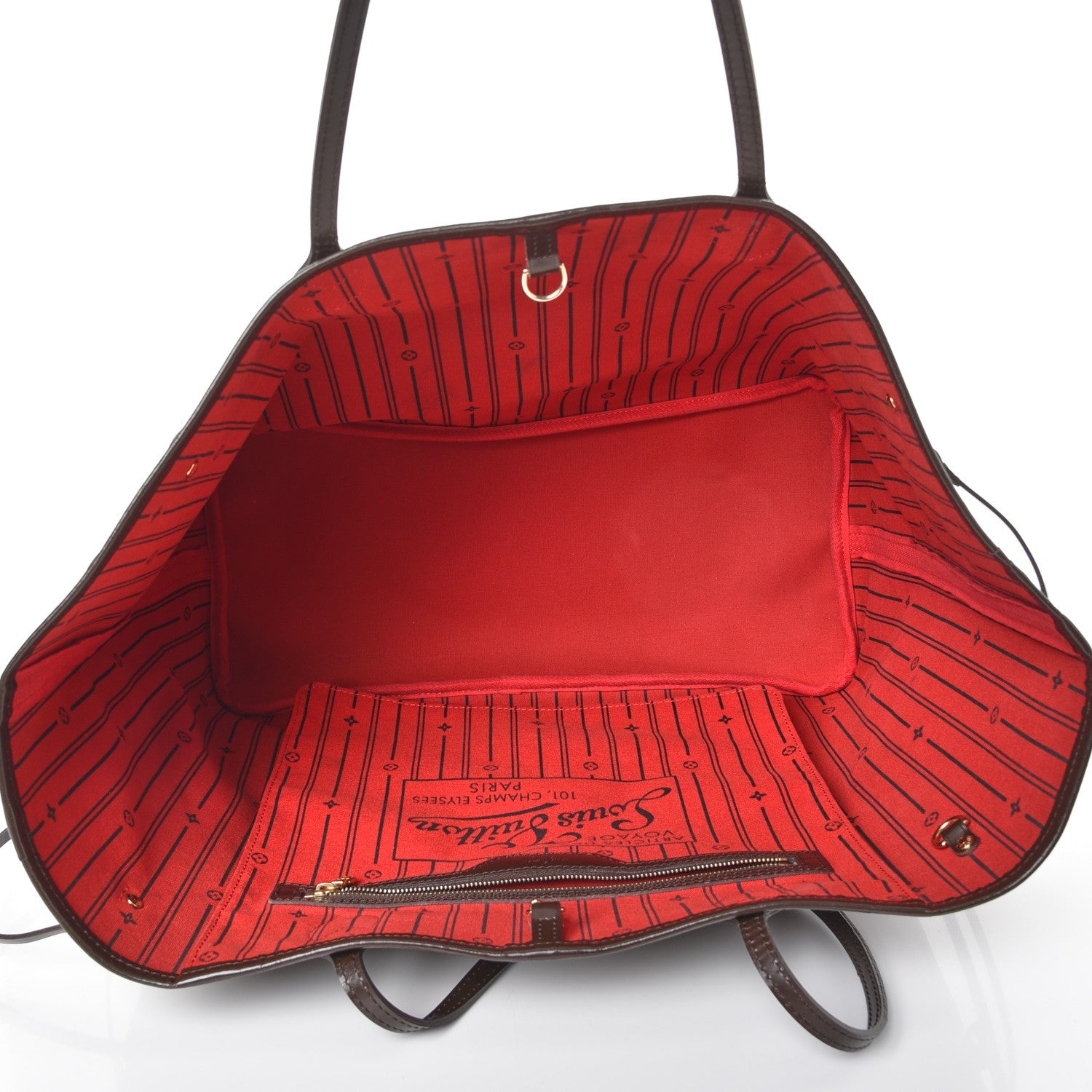 Louis Vuitton Damier Ebene Neverfull GM 5 of 7