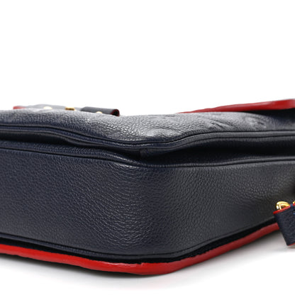 Louis Vuitton Empreinte Pochette Metis Marine Rouge 8 of 8