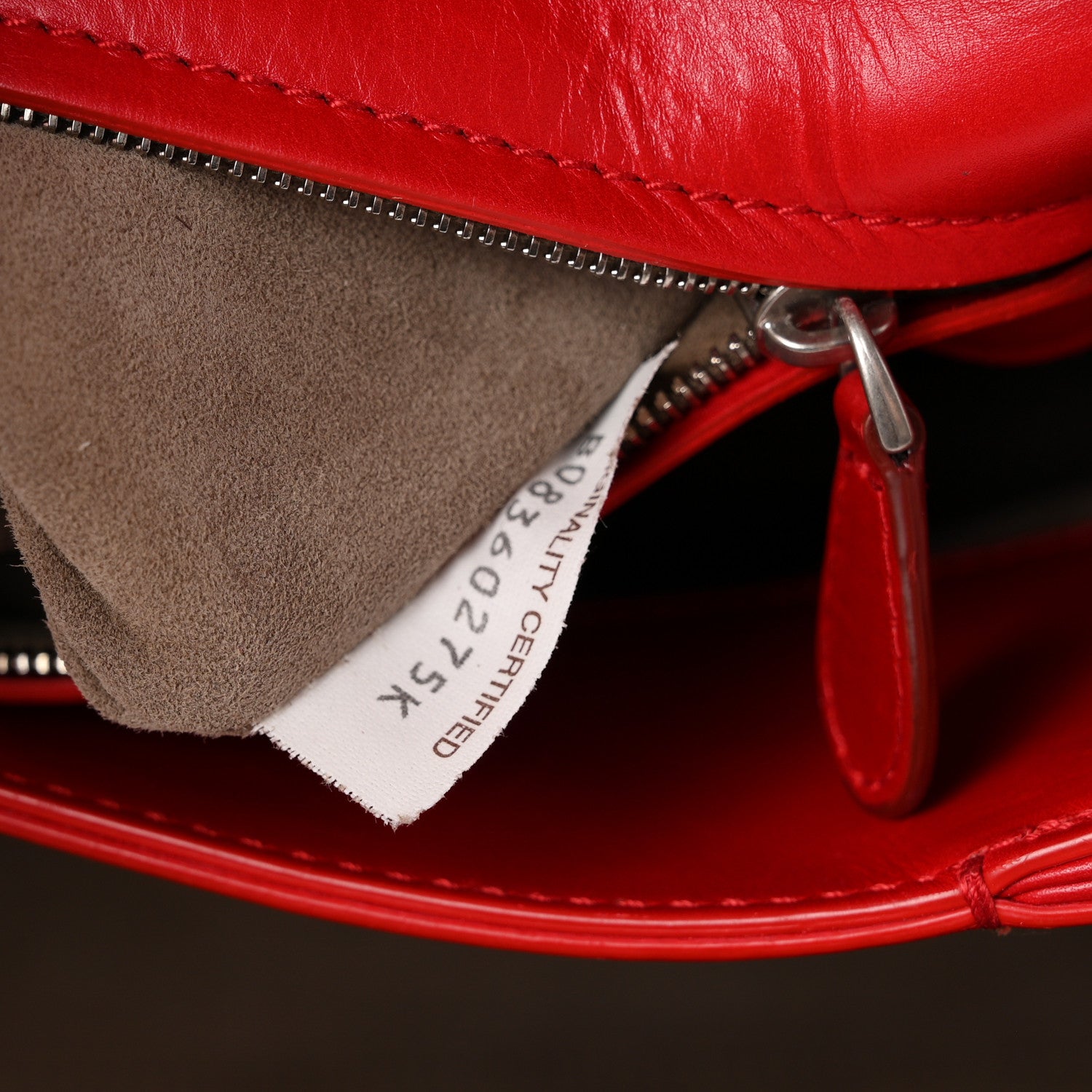 Bottega Veneta Nappa Intrecciato Small Roma Tote Red 8 of 11