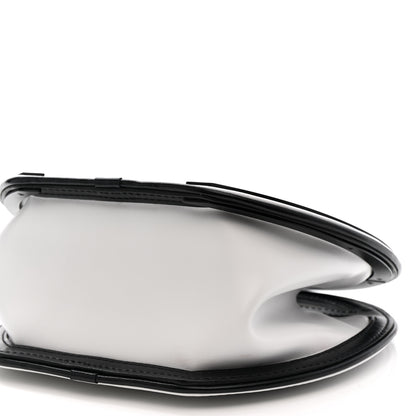 Louis Vuitton Calfskin Around Me PM White Black 10 of 11
