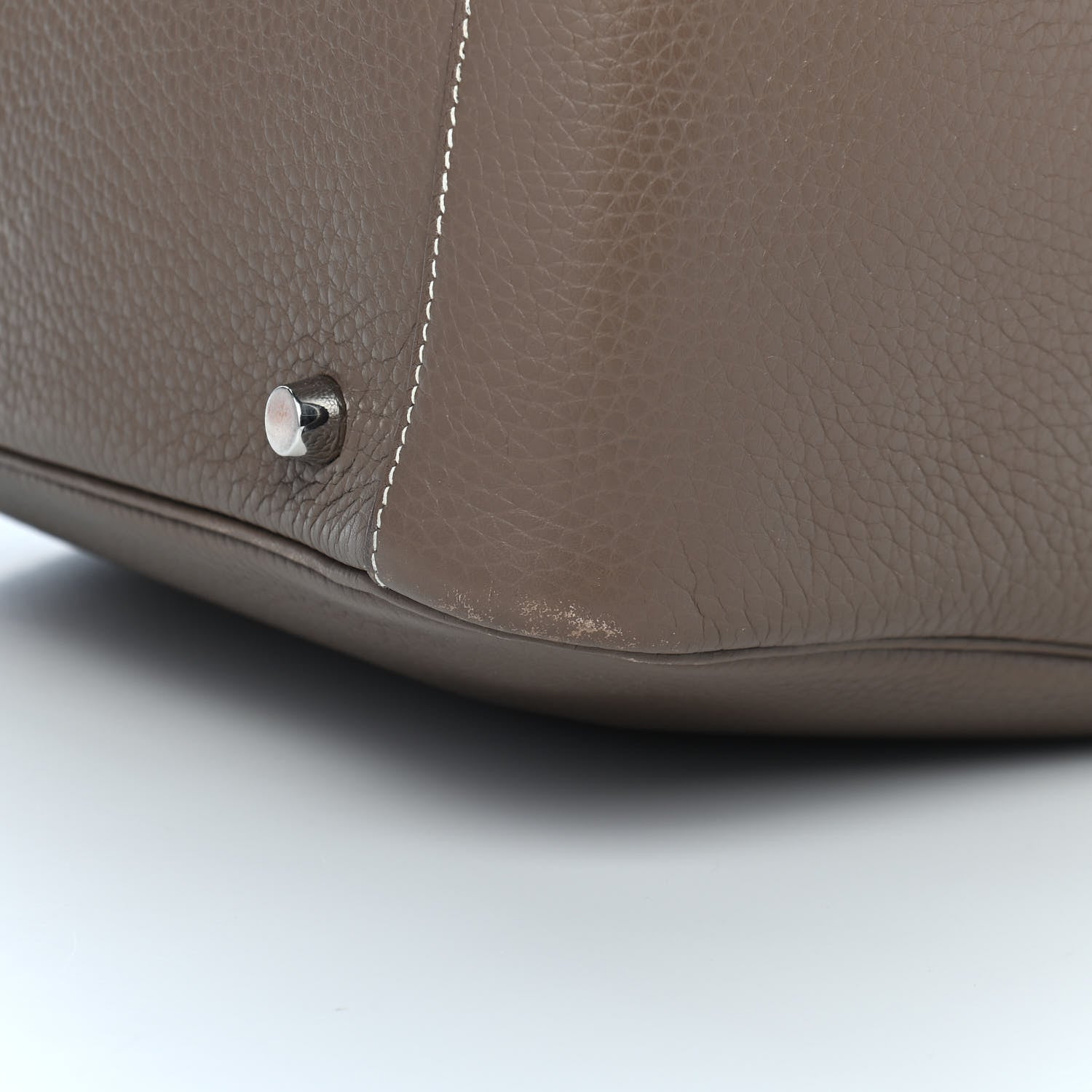 Hermes Taurillon Clemence Lindy 30 Etoupe 13 of 13