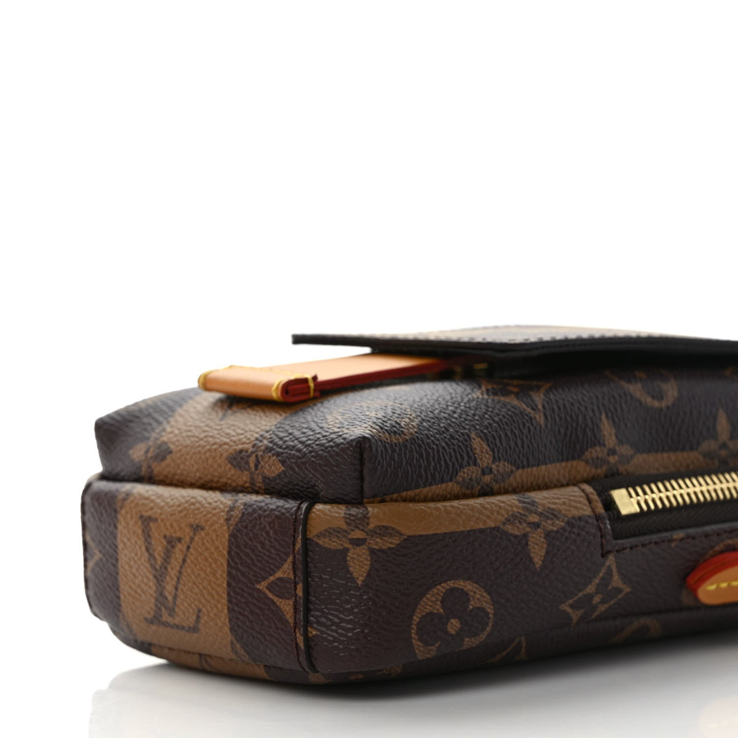 Louis Vuitton X NIGO Reverse Monogram Flat Double Phone Pouch 7 of 7