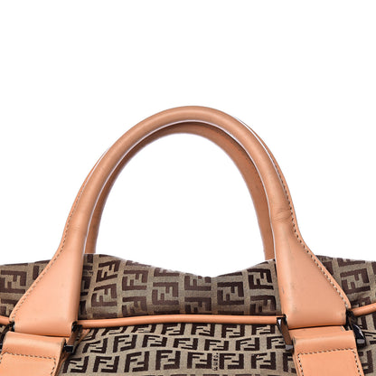 Fendi Zucchino Large Travel Bag Tan 9 of 21