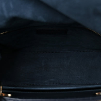 Christian Dior Lambskin Cannage Medium Lady Dior Navy Blue 5 of 10