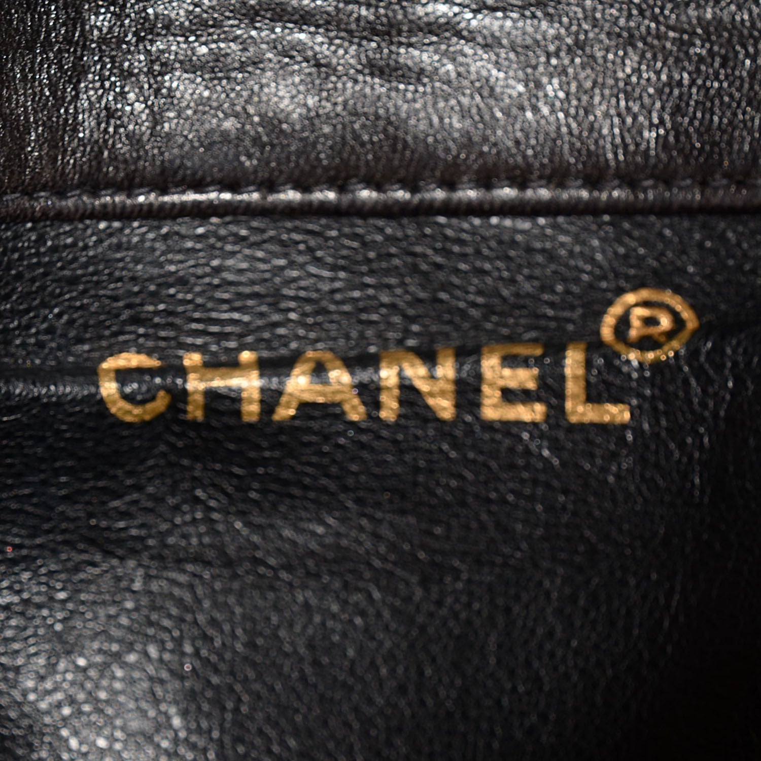 Chanel Lambskin Quilted Backpack Black 7 of 9