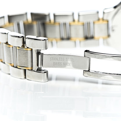 Cartier Stainless Steel 18K Yellow Gold 28mm Must De 21 Quartz Watch 7 of 9