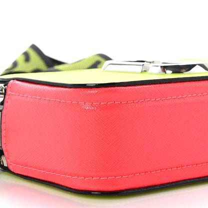 Marc Jacobs Saffiano Small Snapshot Camera Bag Bright Yellow 9 of 11