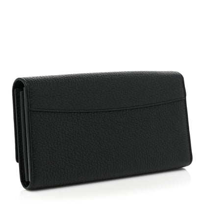 Louis Vuitton Taurillon Embellished Capucines Long Wallet Black 3 of 11