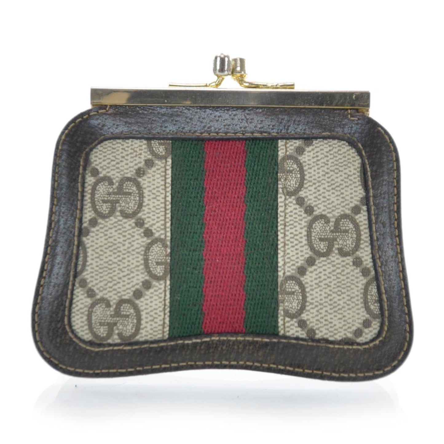 Monogram Web Coin Purse