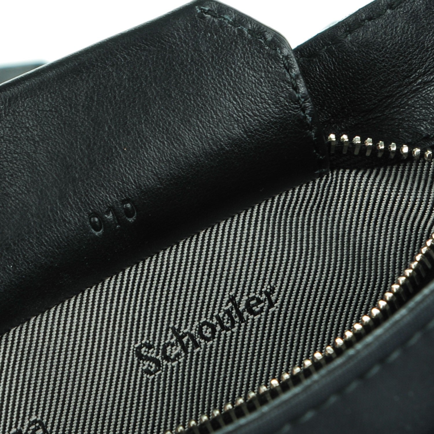 Proenza Schouler Nylon Calfskin PS1 Pouch Messenger Black 7 of 7