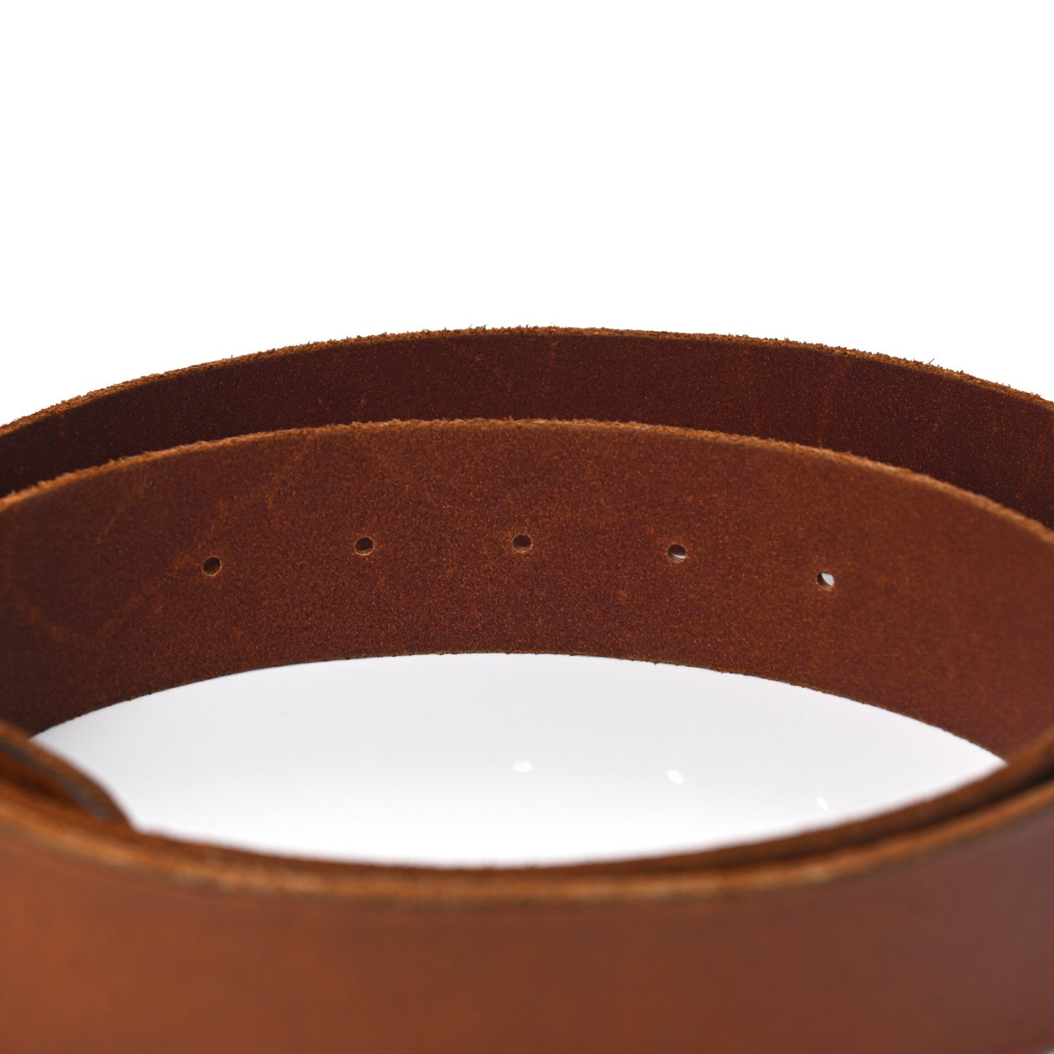 Gucci Faded Calfskin Double G 40mm Belt 105 42 Cuir 4 of 7