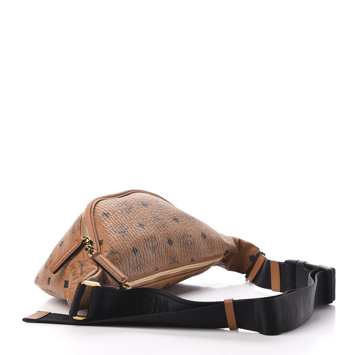 Visetos Medium Fusten Belt Bag Cognac