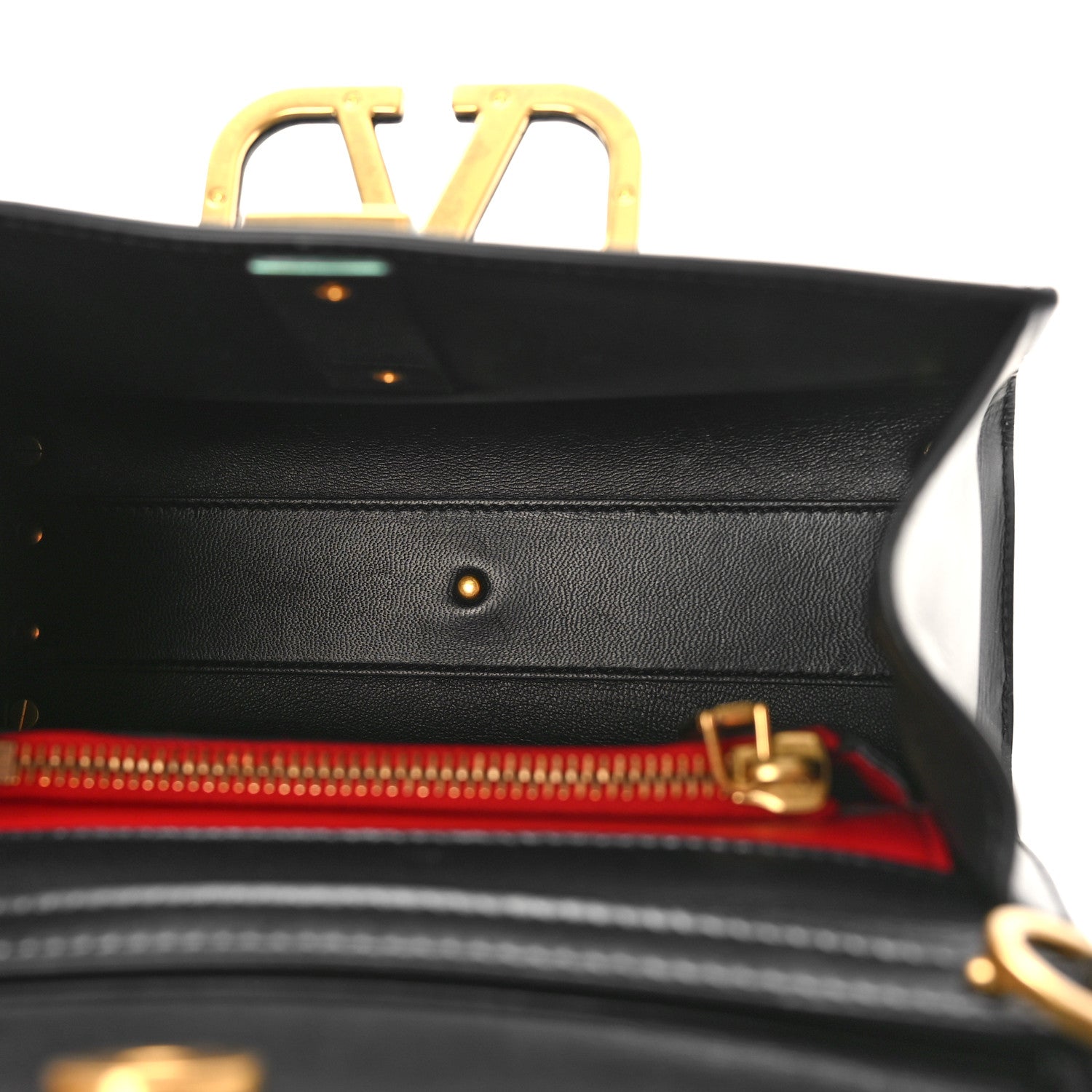 Valentino Garavani Calfskin Small VSling Top Handle Bag Black 5 of 8