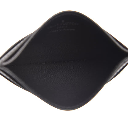 Louis Vuitton Monogram Eclipse Porte-Cartes Double Card Holder 5 of 7