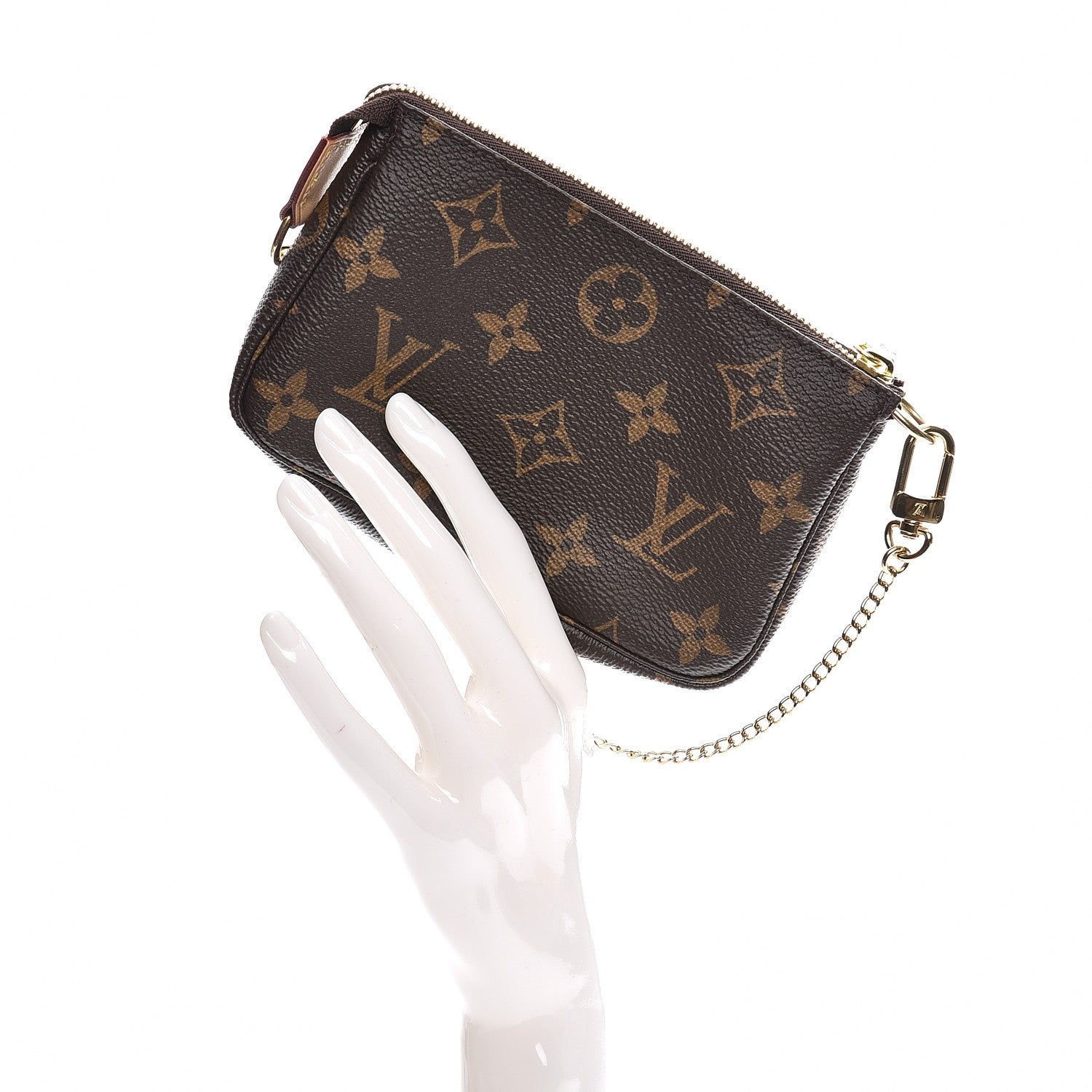 Louis Vuitton Monogram Mini Pochette Accessories 2 of 8