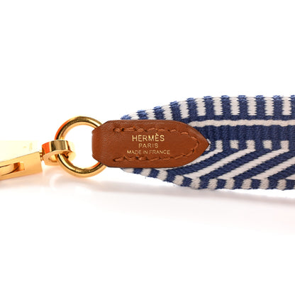 Hermes Toile Swift 25mm Sangle Cavale Shoulder Strap Ecru 4 of 6