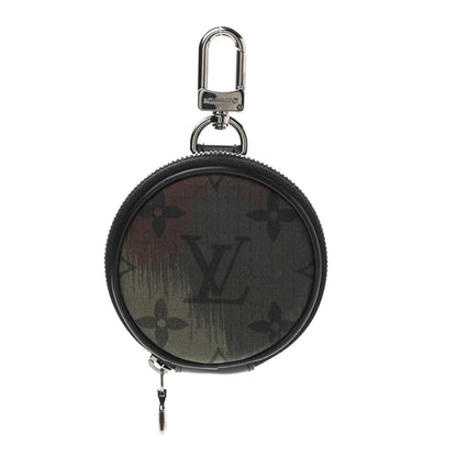 Louis Vuitton Nylon Monogram Camouflage Coin Pouch Green 1 of 5