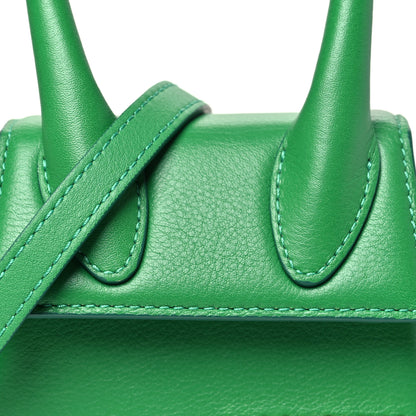 Jacquemus Smooth Calfskin Le Chiquito Green 7 of 9