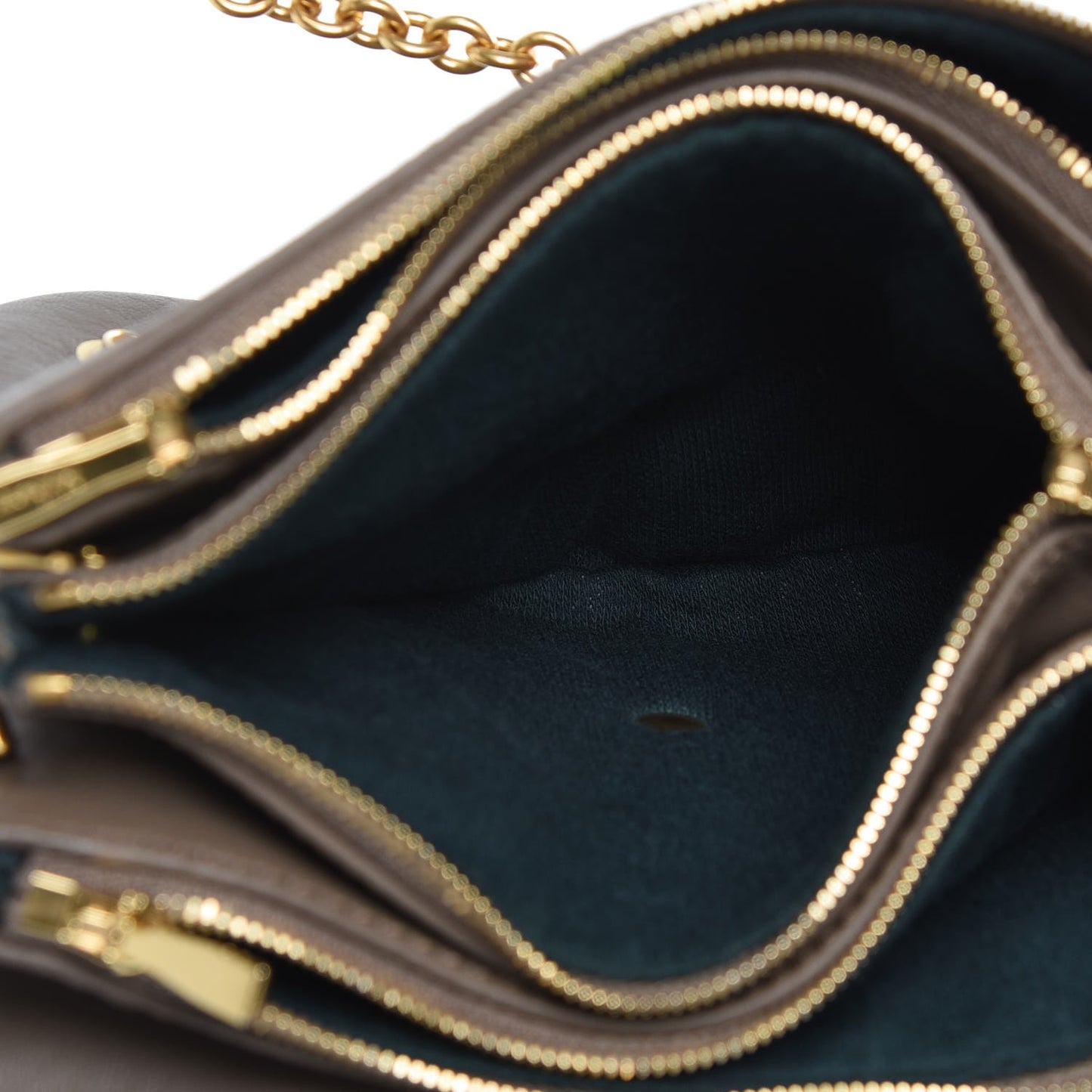 Classic Grain Calfskin Small Clifton Flap Clay