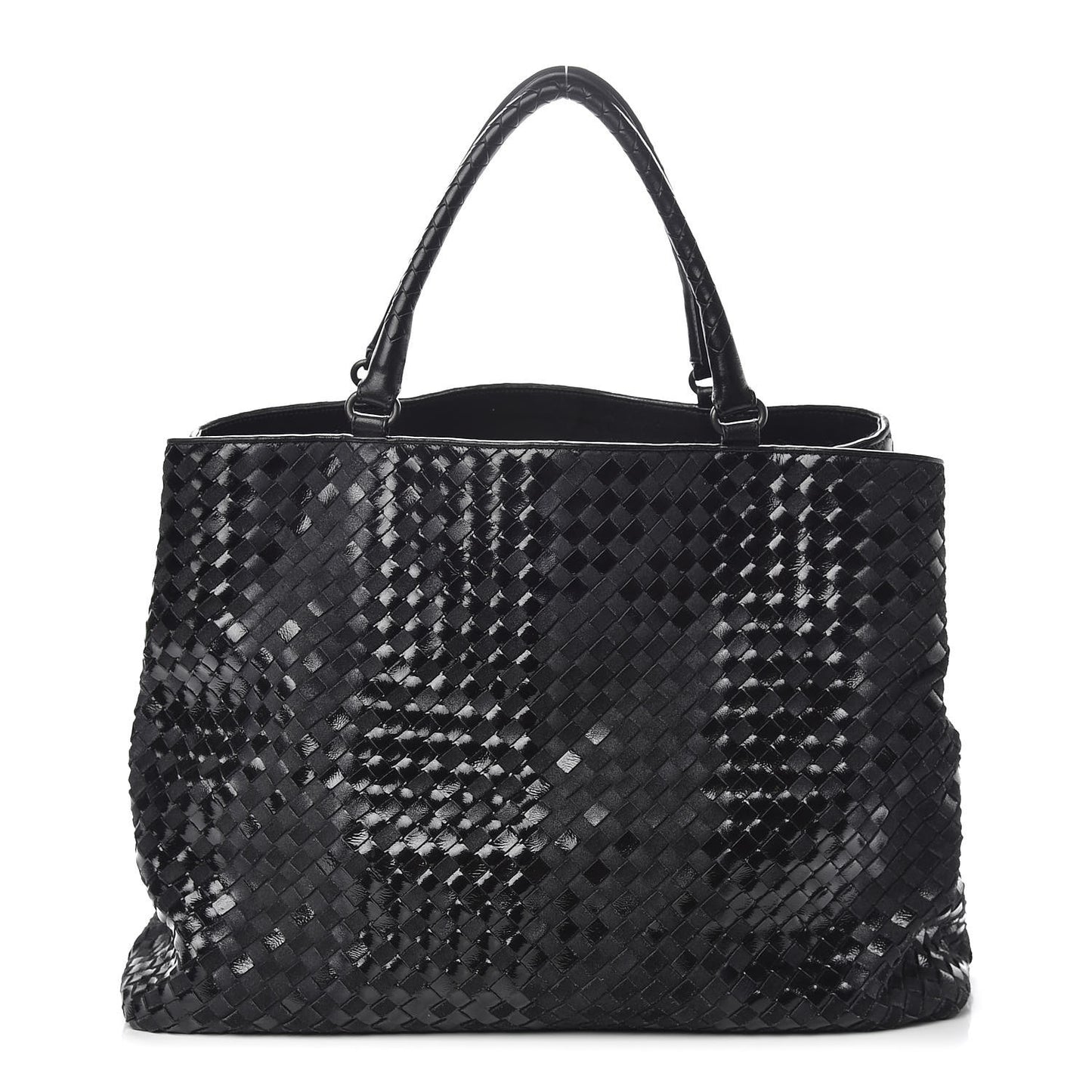 Intrecciato Rugiada Vintaga Shopper Black