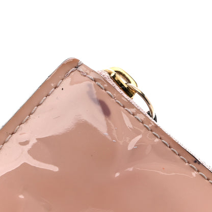 Louis Vuitton Vernis Key Pouch NM Rose Ballerine 8 of 11