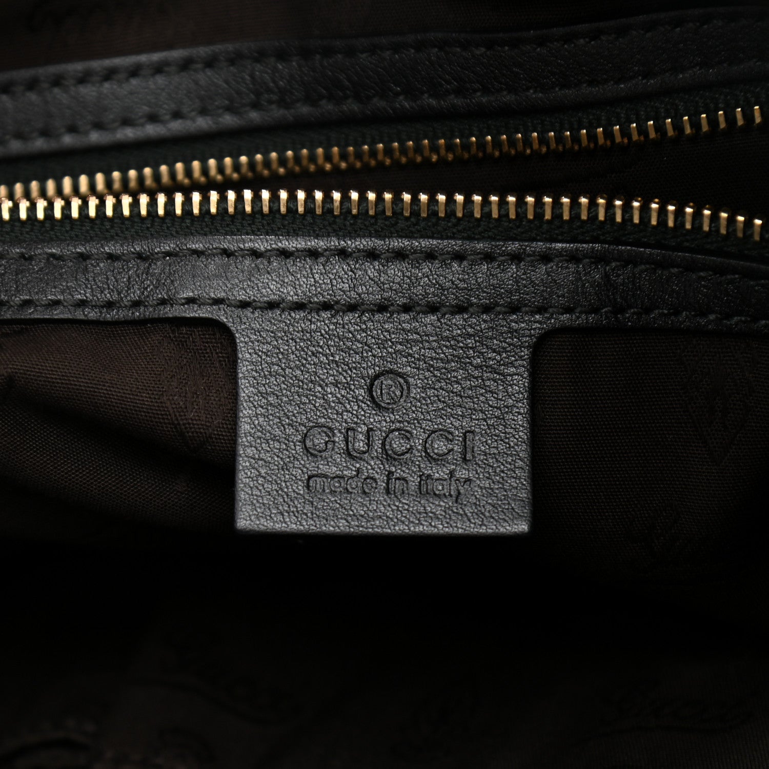 Gucci Guccissima Large Interlocking G Tote Dark Green 6 of 11