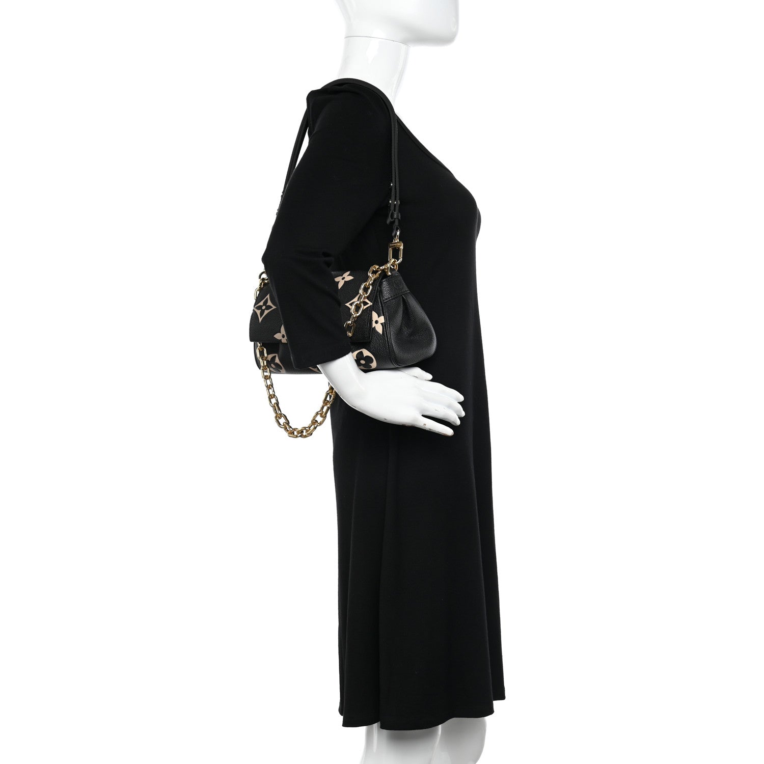 Louis Vuitton Empreinte Monogram Giant Favorite Black Beige 2 of 11