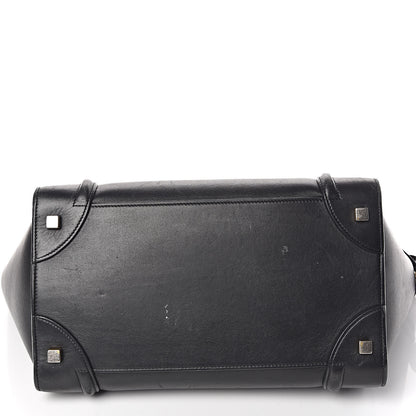 Celine Smooth Calfskin Mini Luggage Black 26 of 28