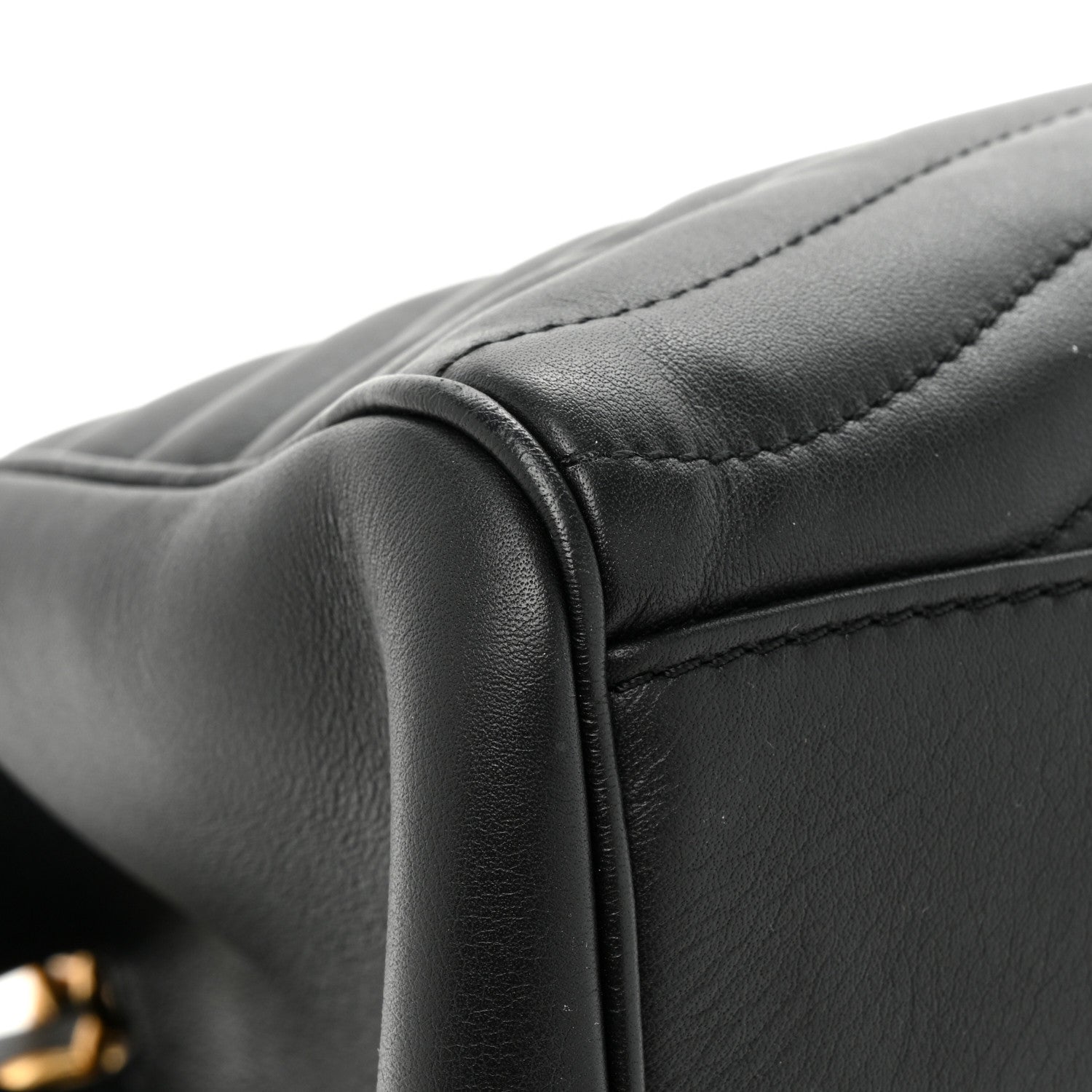 Louis Vuitton Calfskin New Wave Chain Tote Black 10 of 13