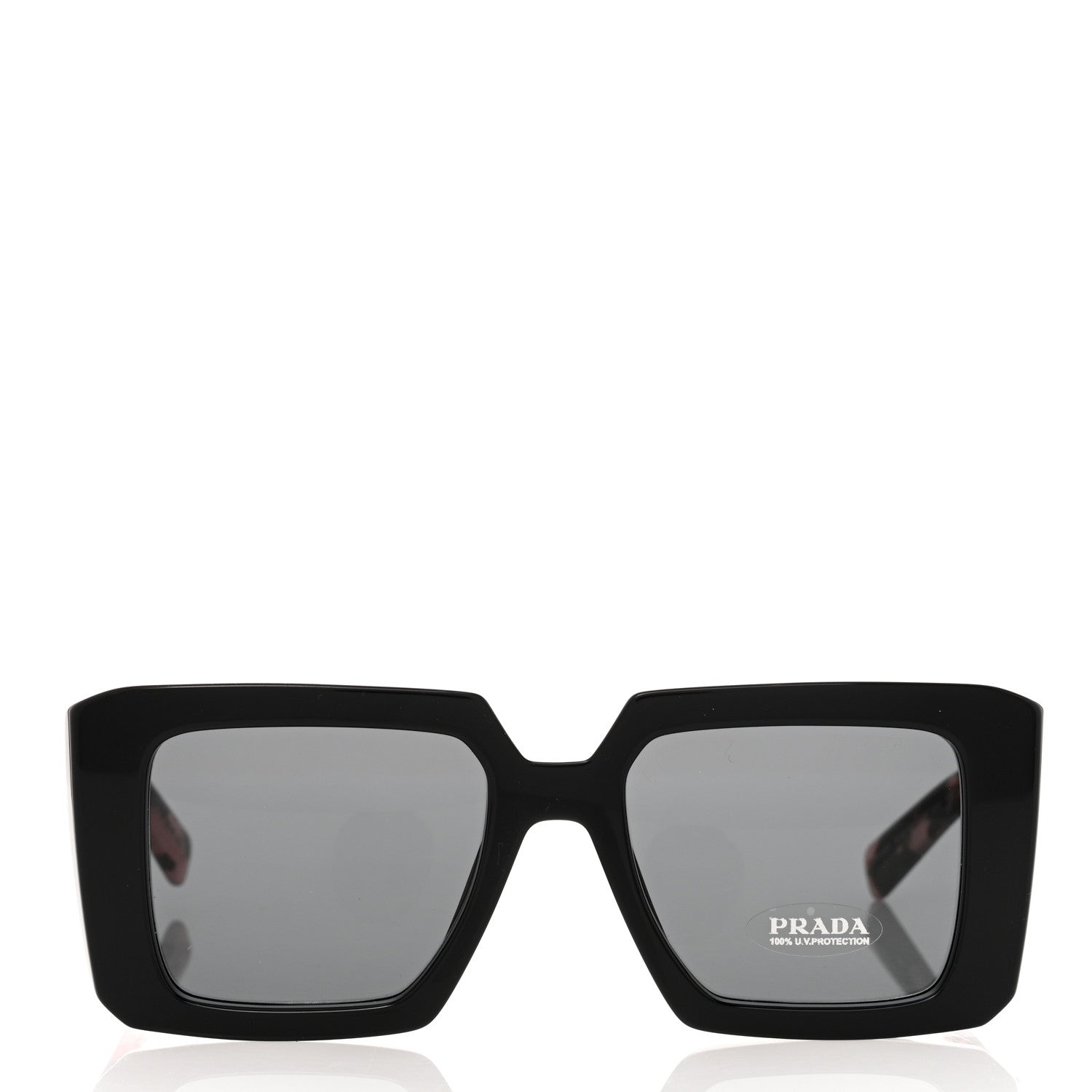Prada Acetate Symbole Sunglasses SPR 23Y Slate Grey 2 of 7