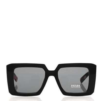 Prada Acetate Symbole Sunglasses SPR 23Y Slate Grey 2 of 7