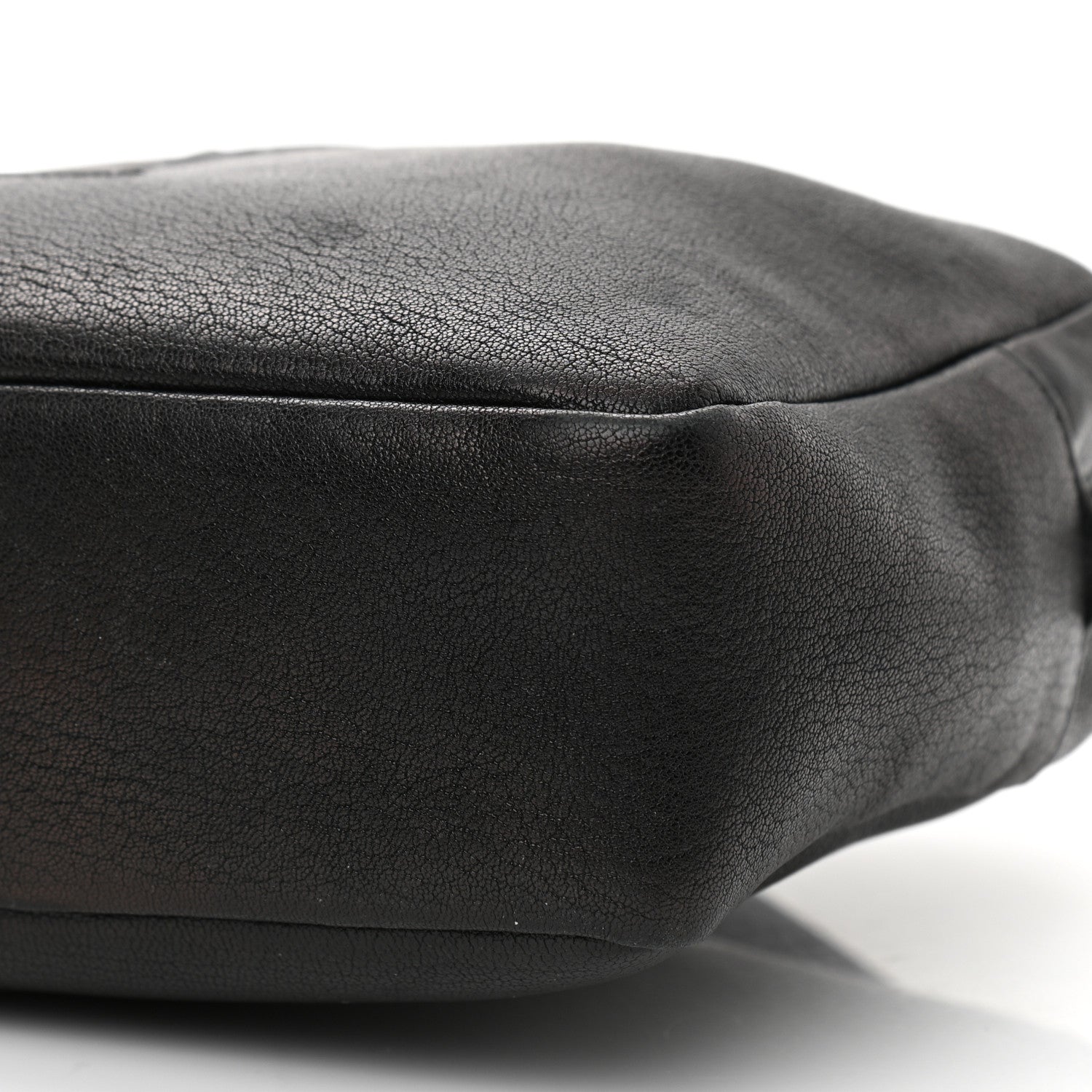 Saint Laurent Lambskin Monogram Embossed Small Lou Camera Bag Black 10 of 18