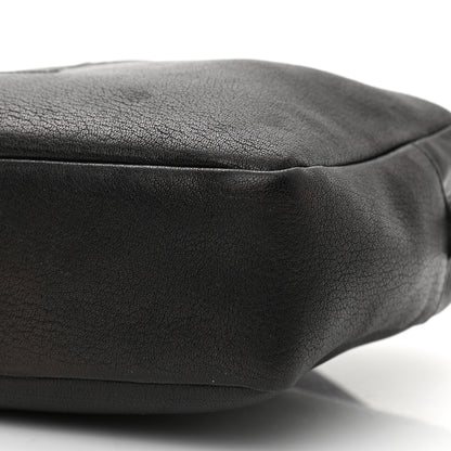 Saint Laurent Lambskin Monogram Embossed Small Lou Camera Bag Black 10 of 18