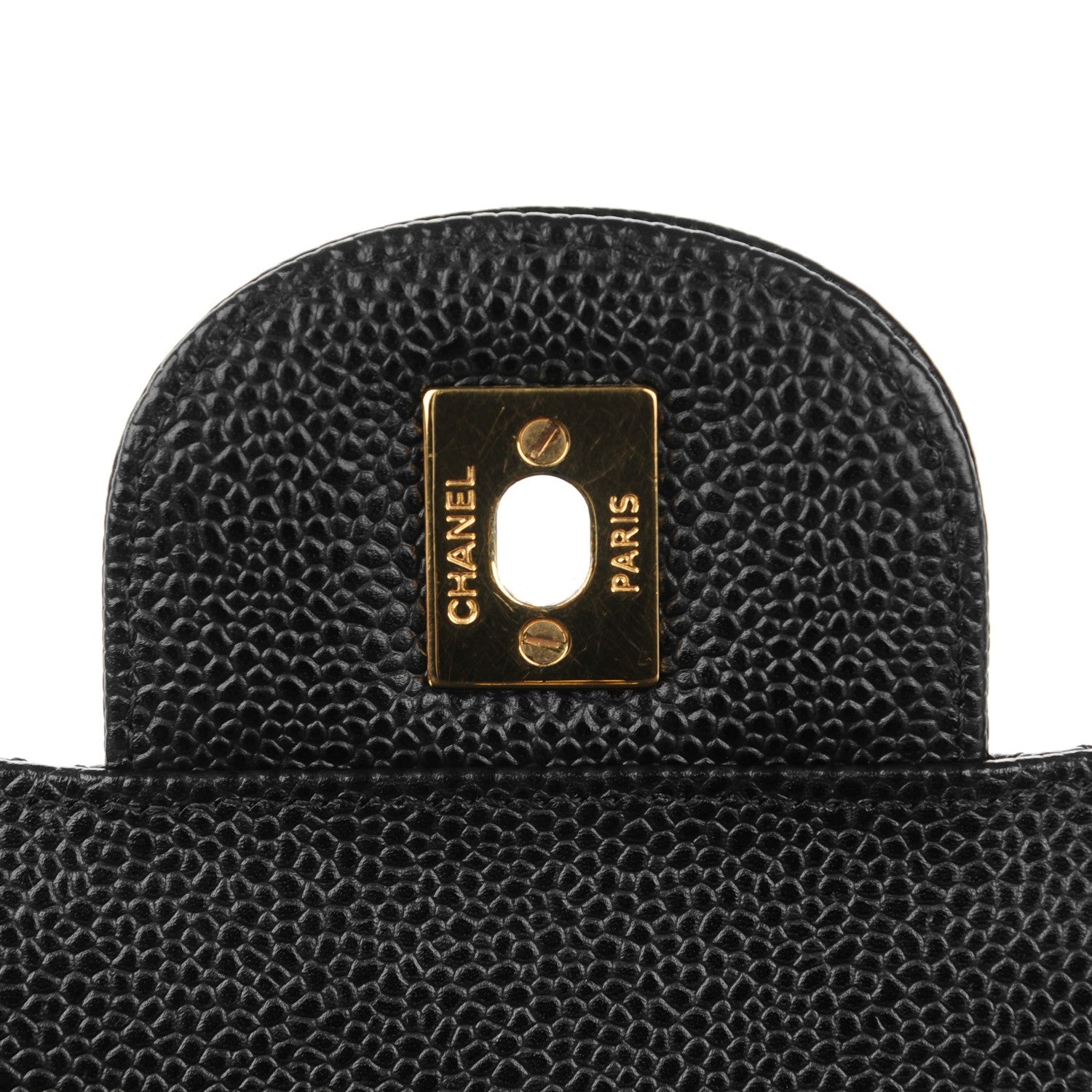 Chanel Caviar Quilted Jumbo Double Flap Black 6 of 8