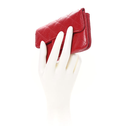 Chanel Caviar Quilted Coin Purse Red 2 of 10